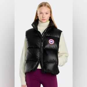 Canada Goose Cypress Puffer Vest Black Brand New with Tags Full Set